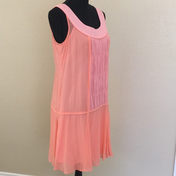 Sundance Silk Chiffon Overlay Dress - Picture 4 of 8
